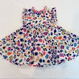 Pink Chicken ruffle dress. Size 2t